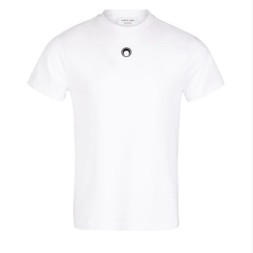 Marine Serre White T Shirt